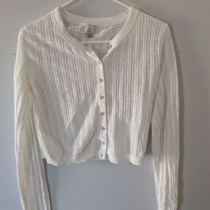 a new day White/Cream Women's Cardigan Sweater